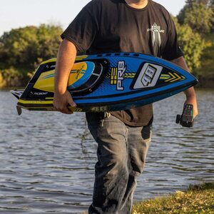 Proboat Sonicwake 48" 8S Self-Righting Brushless Deep-V RTR