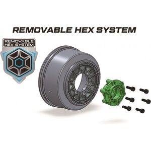 Louise Tires & Wheels SC-ROCK (Removable Hex 4pcs) Soft (2)