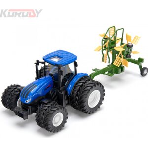Korody Tractor with Rear Heytedder