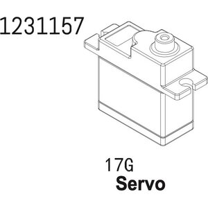 Absima 17g Servo CR4.4