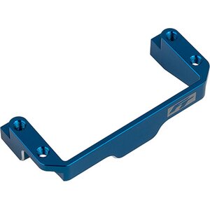 Team Associated RC10B7 Aluminum One-Piece Servo Mount, Blue