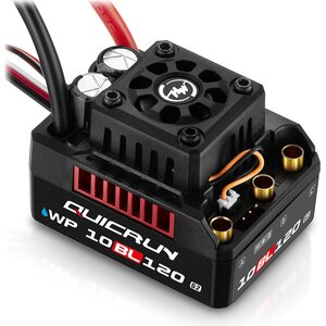 Hobbywing QuicRun WP10BL120 G2 Brushless ESC 120A 2-4s