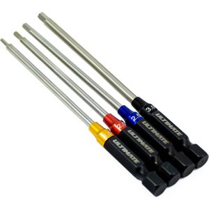 Ultimate Racing Power Tool Hex Tips Set 1.5/2.0/2.5/3.0Mm X 80Mm