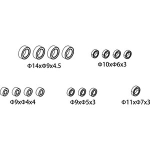 Absima Ball Bearing Set 1610164