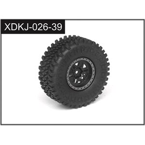 Absima Spare Wheel (2 pcs.) Reckless/Devotee red