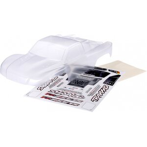 Traxxas Body Slash 4x4 Heavy Duty Clear (Prepared for Clipless Mounting)