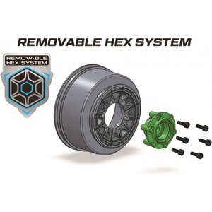 Louise Tires & Wheels SC-ROCKET M (Removable Hex 4pcs) Super Soft (2)
