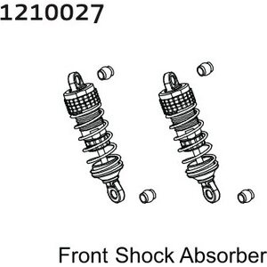 Absima Alu Front Shocks - Buggy (2) 1210027