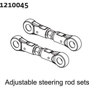 Absima Adjustable Steering Rods (2) 1210045