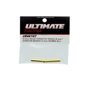 Ultimate Racing 4.0mm BULLET CONNECTOR FEMALE (2pcs)