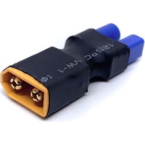 Absima Adapter - EC3 (F) to XT60 (M) - Compact Version 3040099