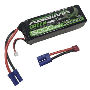 Absima Greenhorn Vol.2 LiPo 4S 14,8V-50C 5000 SC (EC5/T-Plug) 4140025