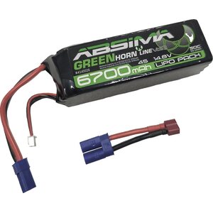 Absima Greenhorn Vol.2 LiPo 4S 14,8V-50C 6700 SC (EC5/T-Plug) 4140026