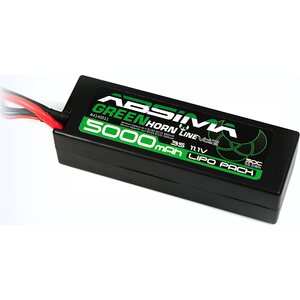 Absima Greenhorn V2 LiPo 11.1V-50C 5000 Hardcase (XT90)