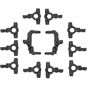 Team Associated RC10B7 V2 CASTER AND STEERING 71213