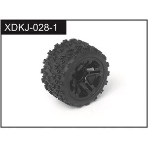 Absima Spare Wheel (2 pcs.) Rapid black