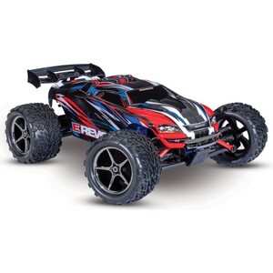 Traxxas E-Revo 1/16 4WD RTR TQ Red-Blue USB-C With Batt/Charger