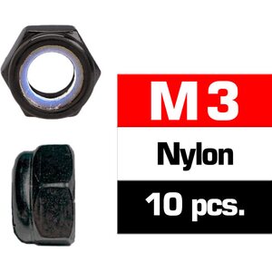 Ultimate Racing M3 NUTS (10pcs.) 3mm
