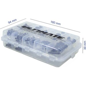 Ultimate Racing M3 SCREWS SET (200pcs) w/ ULTIMATE DOUBLE-SIDED BOX