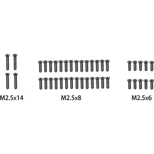 Absima Screw Set M2.5*14/M2.5*8/M2.5*6