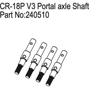 Absima CR-18P V3 Portal axle Shaft