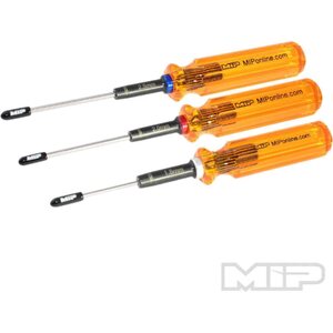 MIP Screwdriver set hexagon socket 1.5mm, 2.0mm & 2.5mm