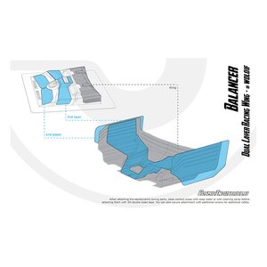 Cosmic Industries Balancer – Dual layer competition wing (normal fix points)