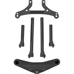 Team Associated RC10TC8 Front Bumper And Body Post Set 32066