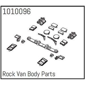 Absima Rock Van Body Parts - PRO Crawler 1:18