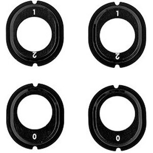 RC10B7 FT Aluminum Differential Height Inserts, Notched (92567)