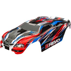 Body 1/16 E-Revo Red/Blue