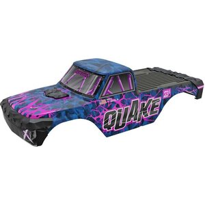 ARRMA RC QUAKE Painted Decaled Trimmed Body Set, Purple