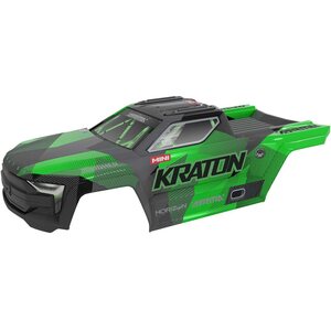 ARRMA RC Mini Kraton Body Black/Green