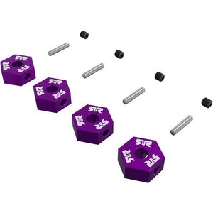ARRMA RC 12mm Metal Wheel Hex Purple
