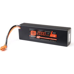 Spektrum 11.1V 2000mAh 3S 30C Smart G2 LiPo Battery: IC2