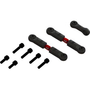 ARRMA RC Aluminum Adjustable Steering Links Set B (2): MOJAVE GROM