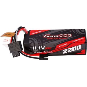 Gens ace 2200mAh 11.1V 35C 3S1P LiPo, iEC2-liittimellä