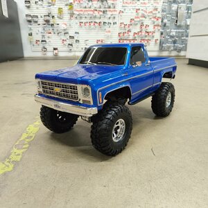Traxxas TRX-4 Chevrolet K10, Ajamaton, käytetty