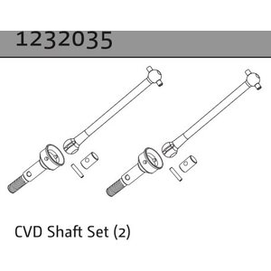 Absima CVD Shaft Set