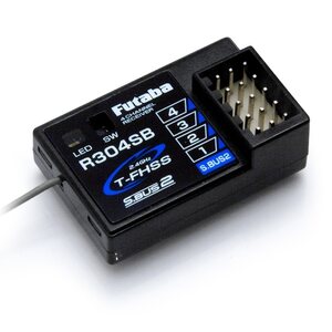 Futaba 4PLS 4-Channel 2.4GHz T-FHSS Telemetry Radio System w/R304SB Receiver