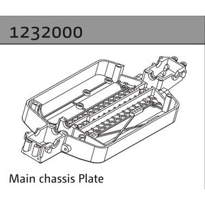 Absima Main Chassis Plate