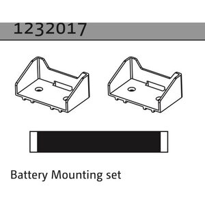 Absima Battery Mounting Set