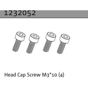 Absima Head Cap Screw M3*10 (4)