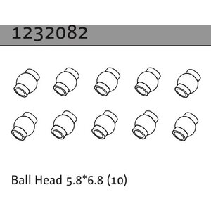 Absima Ball Head 5.8*6.8 (10)