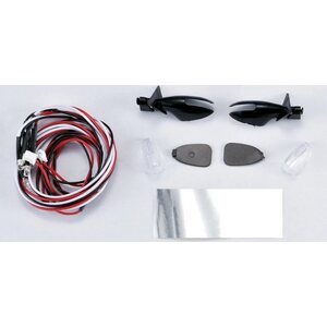 Killerbody 1/10 Wing Mirror w. LED Unit Set