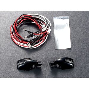 Killerbody 1/10 Wing Mirror w. LED Unit Set for SUV