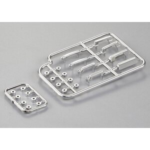Killerbody 1/10 Chrome Plastic Door Handle