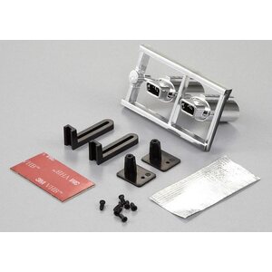 Killerbody 1/10 Single Exhaust Pipe - square