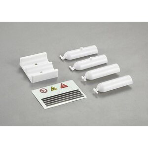 Killerbody 1/10 Plastic Oxygen Bottle Set - unpainted