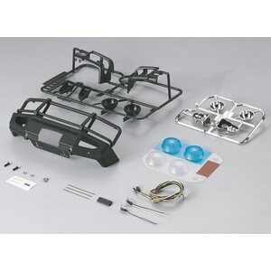 Killerbody TOYOTA LC70 Alloy Bumper/LED Set Black